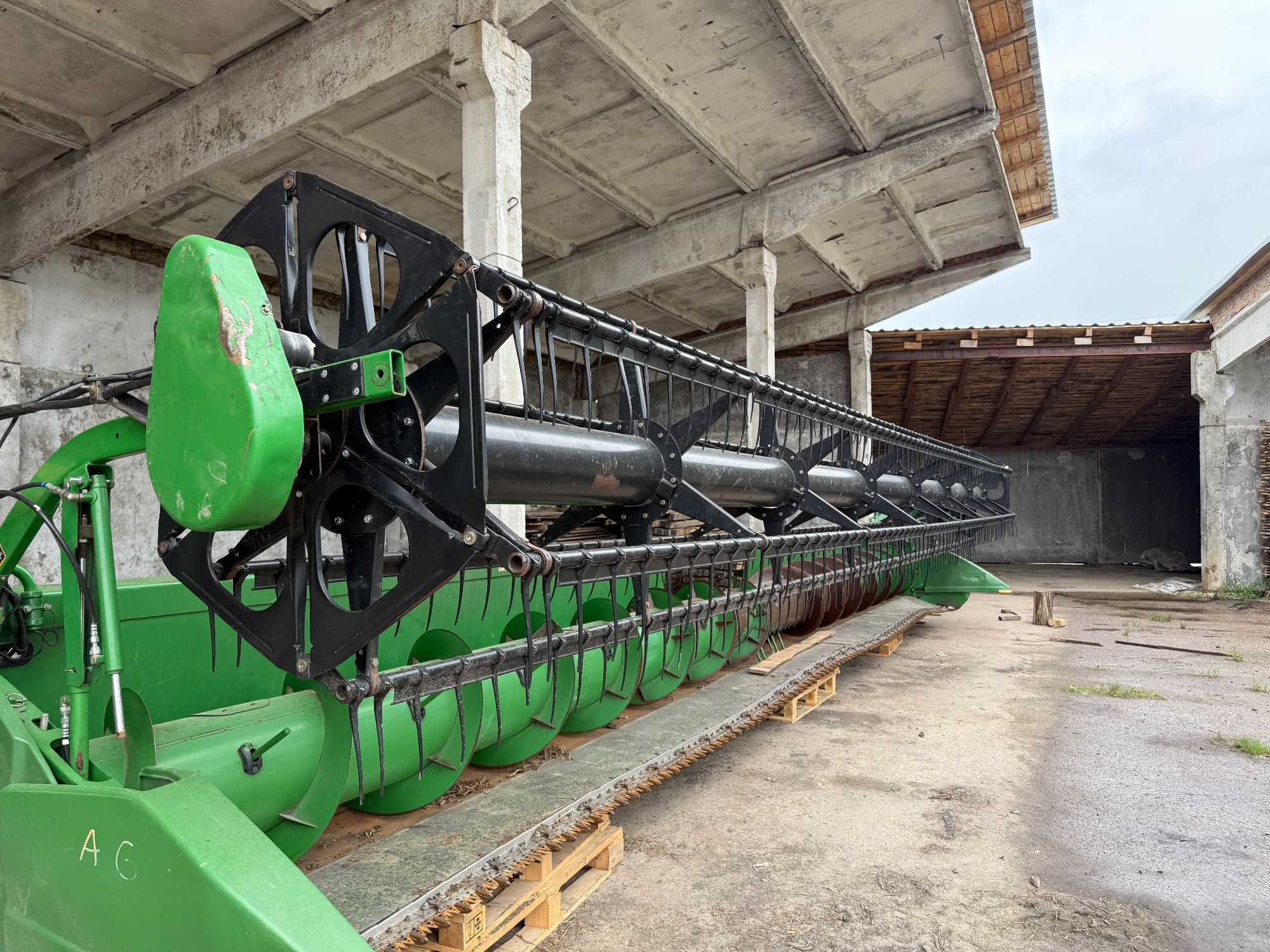 Жниварка флекс John Deere F635