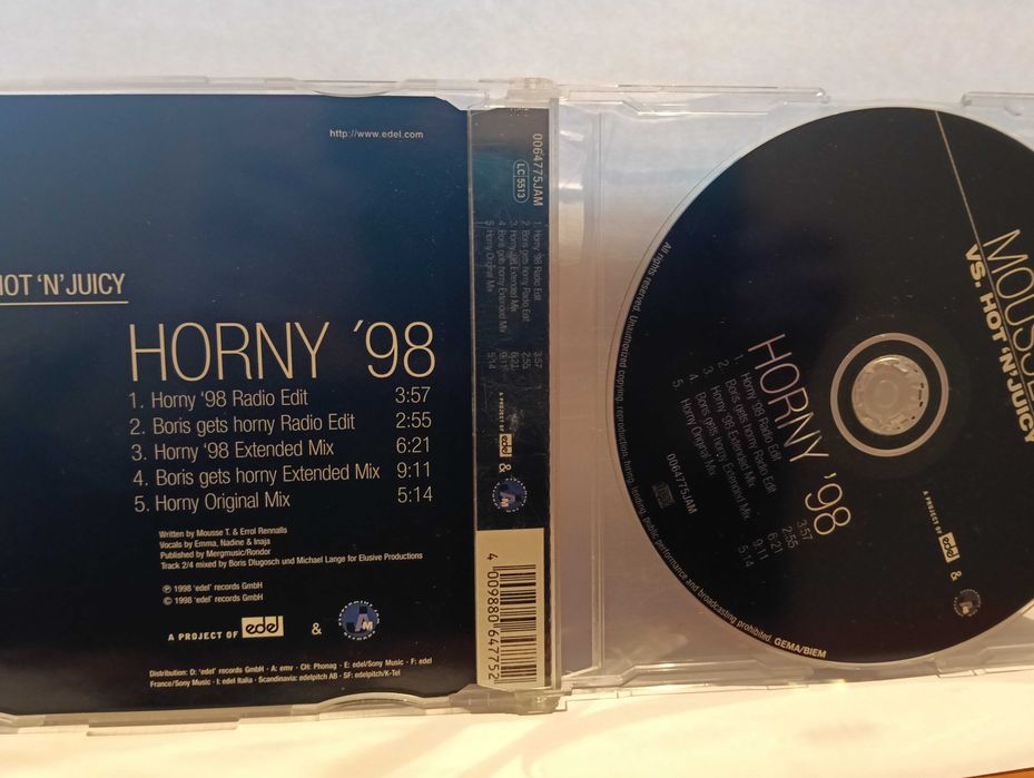 Cd Single Mousse T (horny)