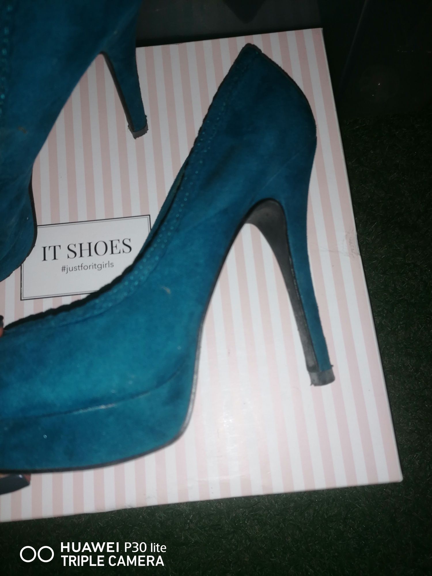 Sapatos Stradivarius azuis