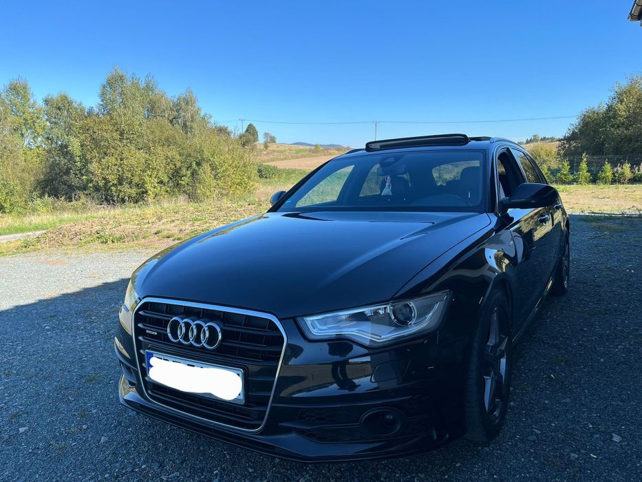 Audi A6 C7 3.0 BI turbo 3x s-line Panorama ,radar  skrzynia 8thp navi