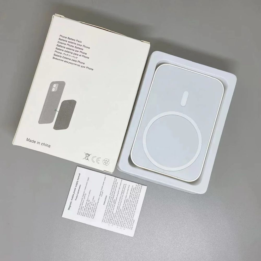 MagSafe PowerBank 5000 mAh Беспроводной магнитный для iPhone