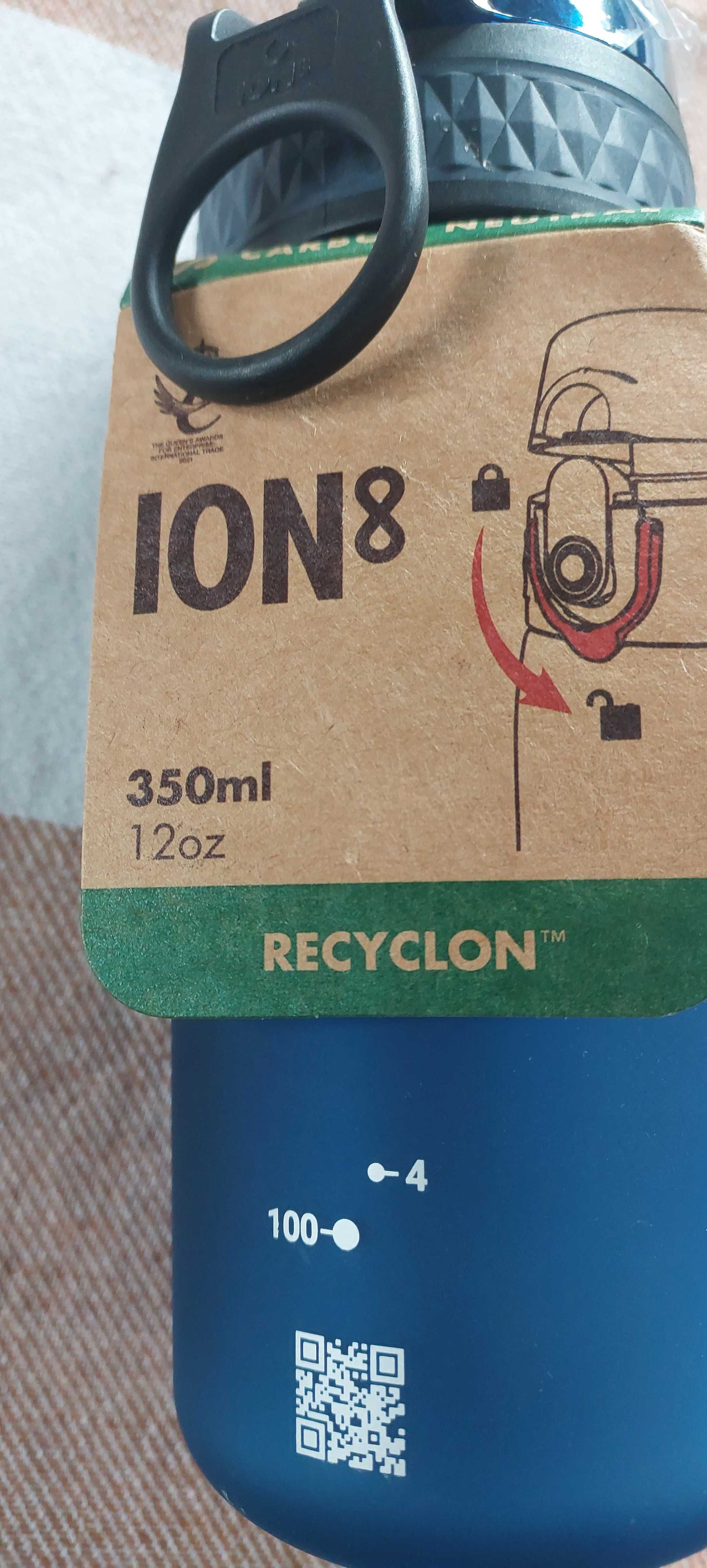 ION8 - bidon, butelka na wodę 350 ml niebieska