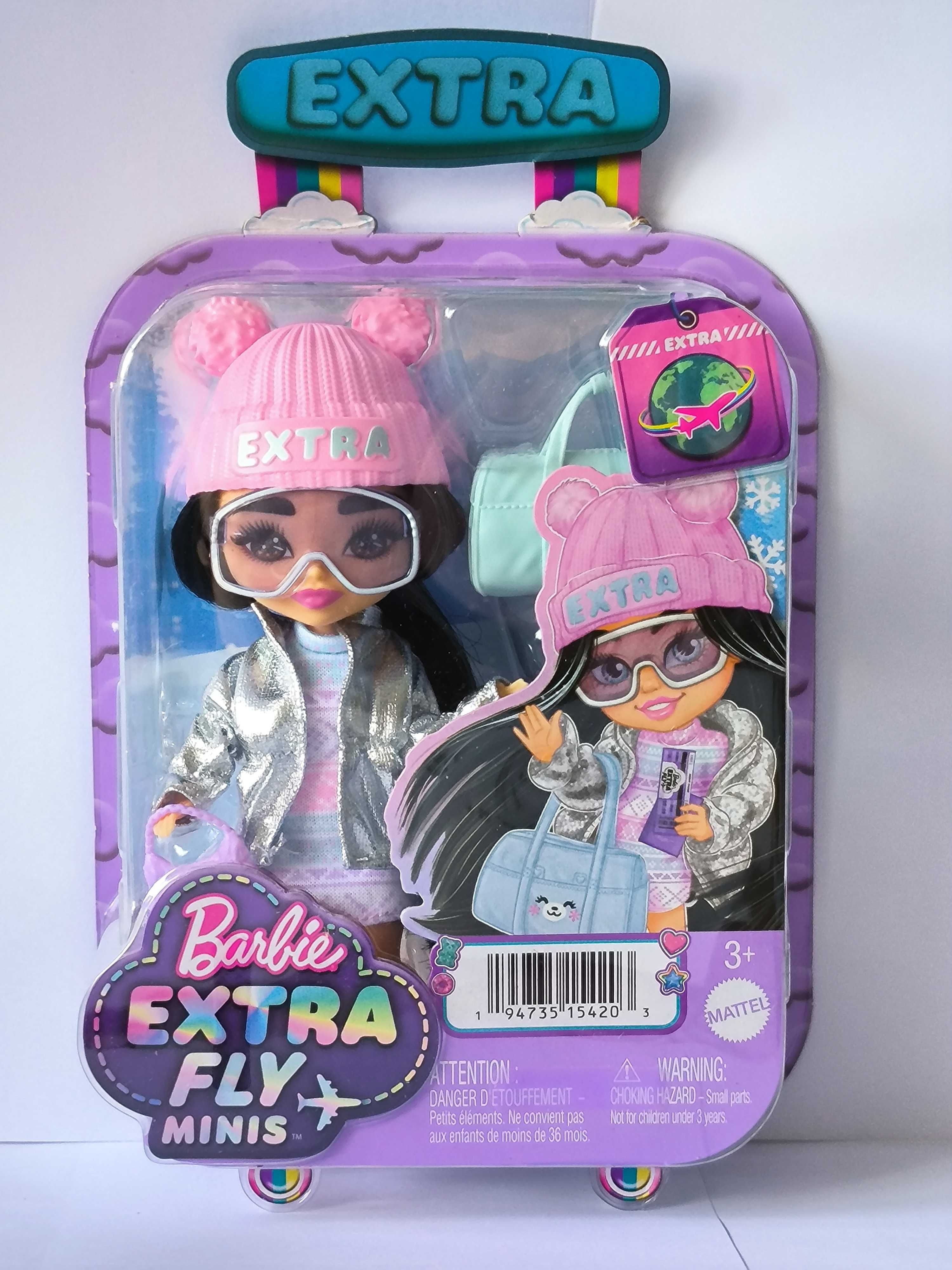 Barbie Extra Fly Minis Travel Кукла Барби Экстра мини путешественница