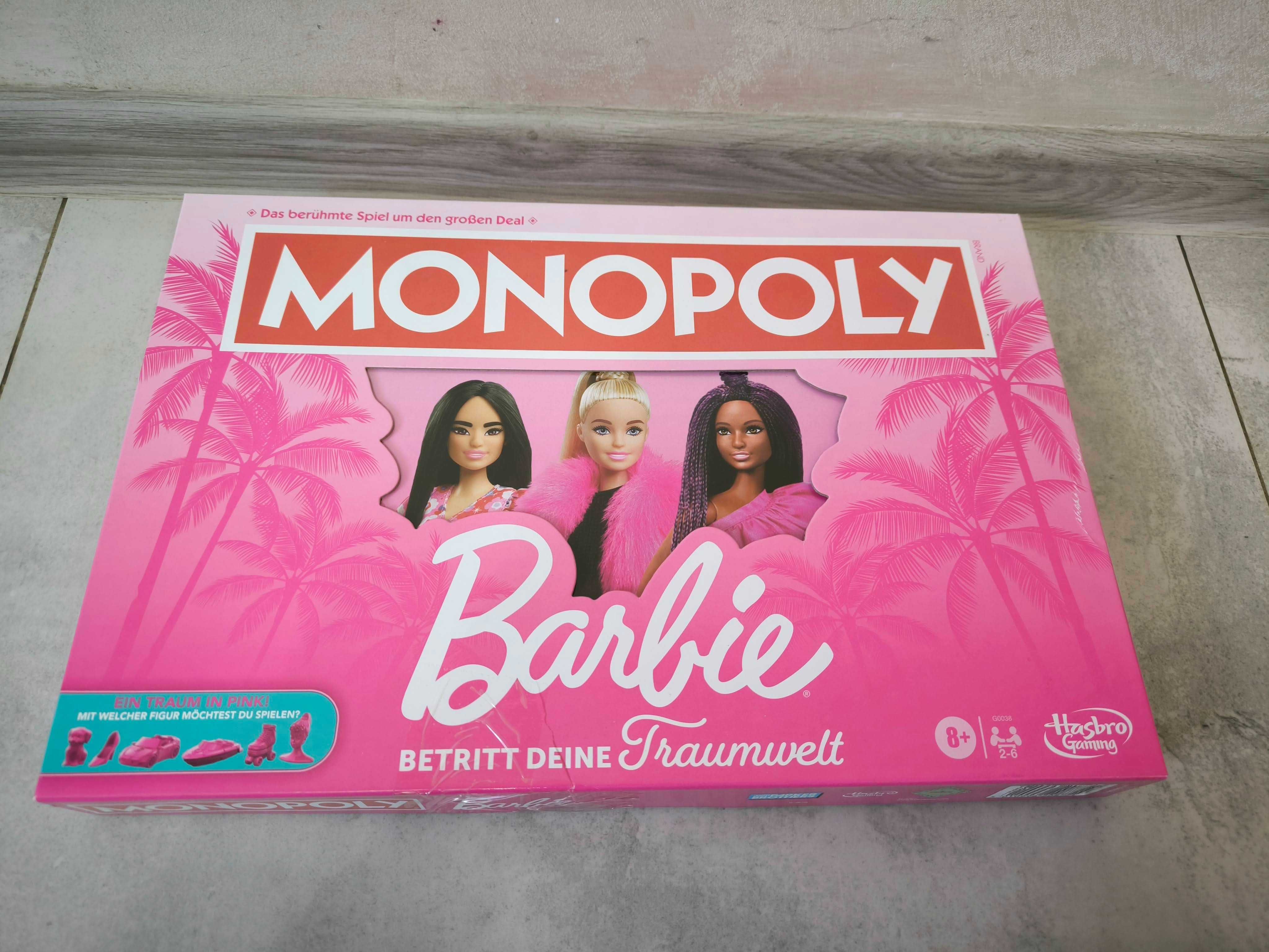 Monopoly Barbie wersja niemieckojęzyczna