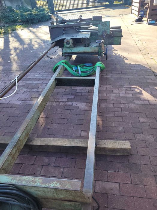 Piła formatowa poprzeczna dwie piły