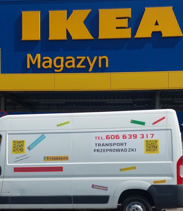 Tani Transport, Przeprowadzki. TAXI BAGAŻOWE Wynajem Busa z kierowcą