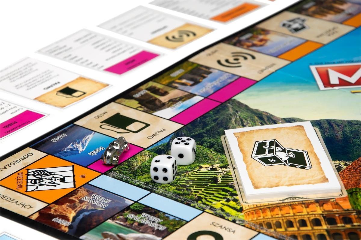 Monopoly Cuda Świata Gra planszowa rodzinna towarzyska