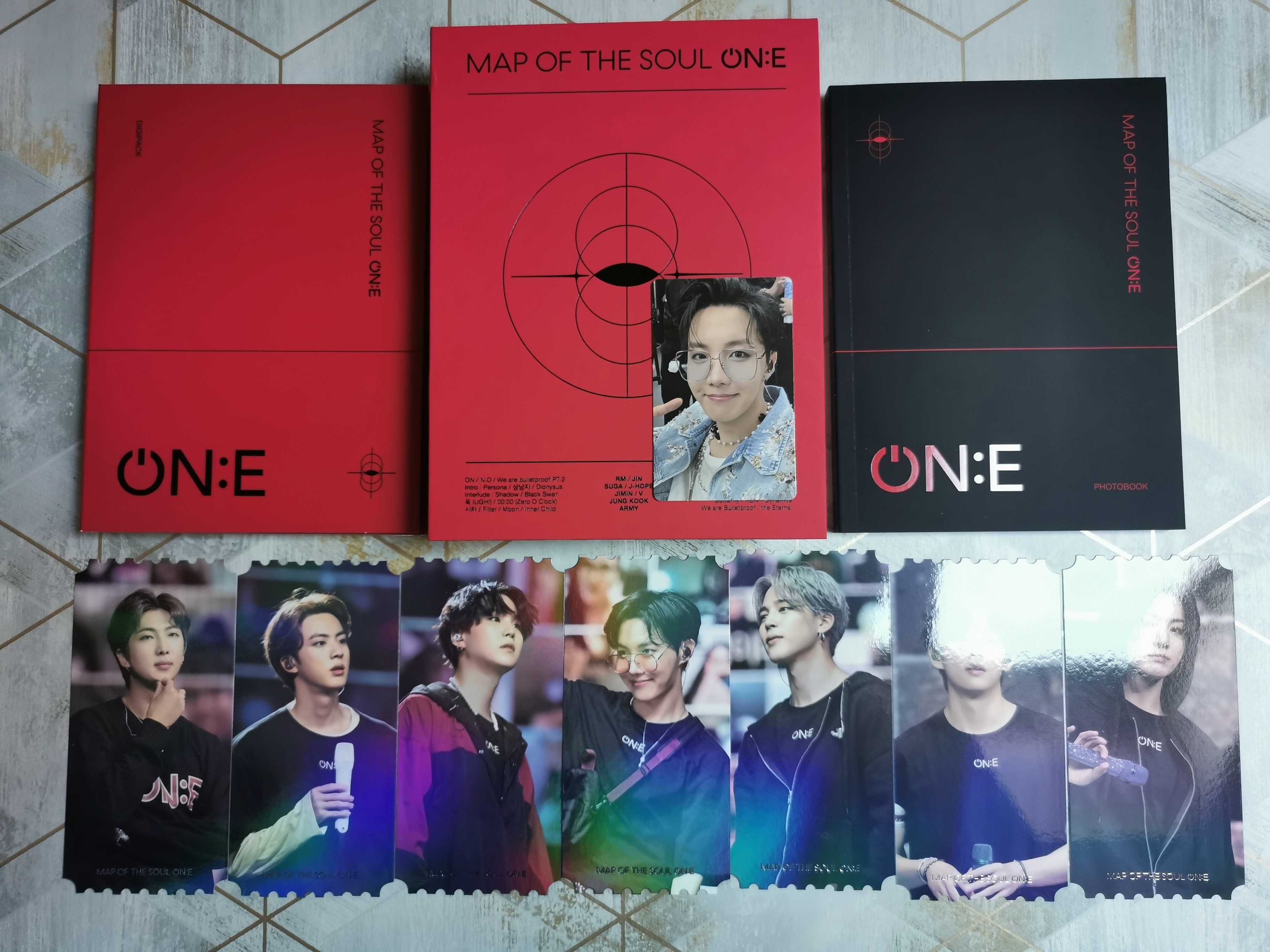 BTS mots map of the soul on:e DVD