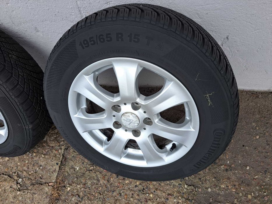 Felgi aluminiowe koła opony Audi A4 A6 VW B5 5X112 zima