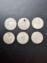 Zestaw srebrnych monet ,mix ,srebro