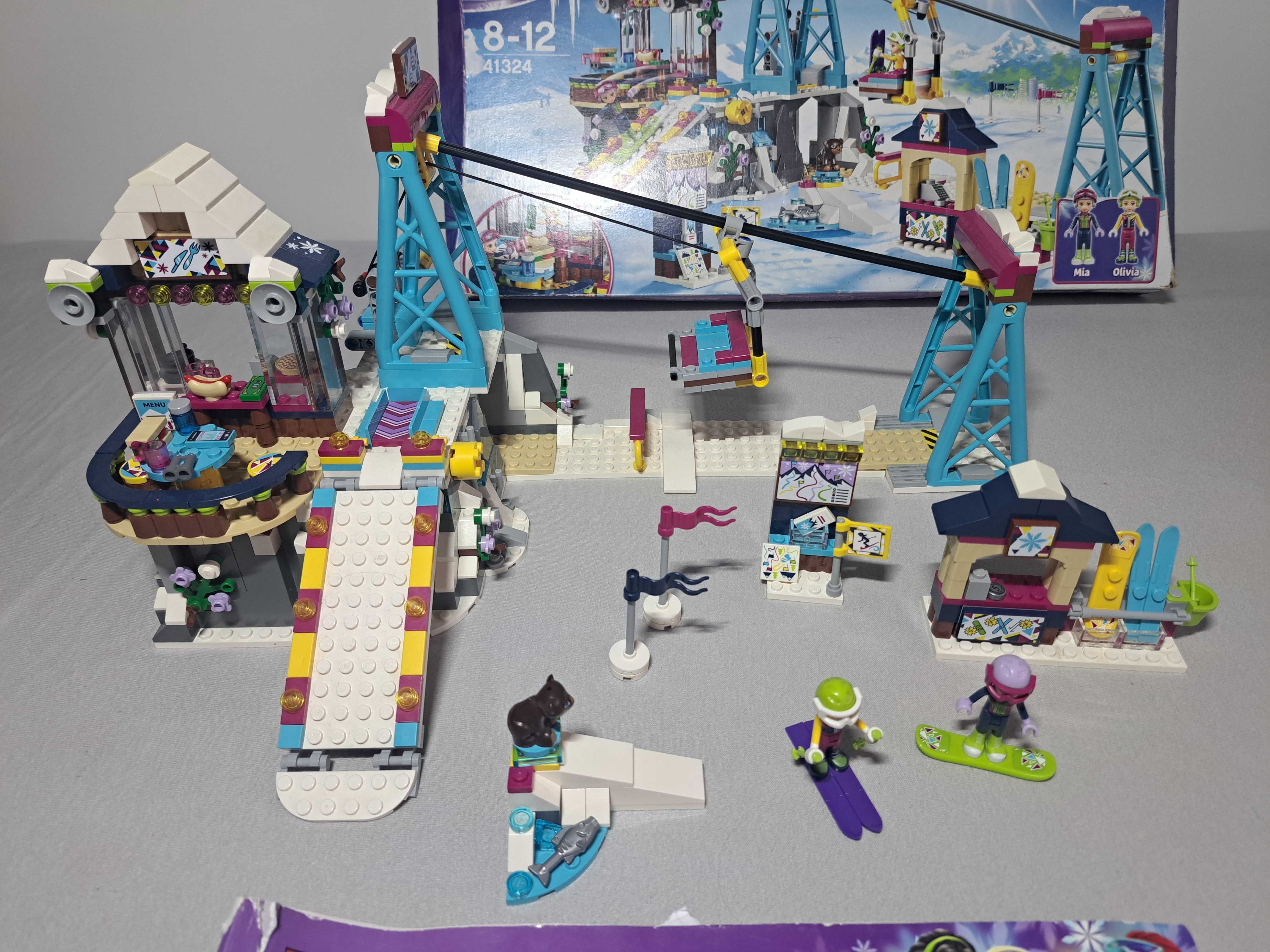 Lego 41324 Wyciąg Narciarski i gratis Lego 41307 Labolatorium Olivii