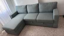 Sofá cama azul