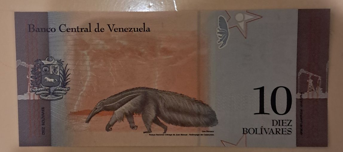 Notas da República Bolivariana da Venezuela , Não Circuladas.