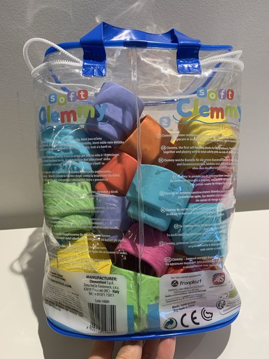 Clemmy “legos” suaves grandes