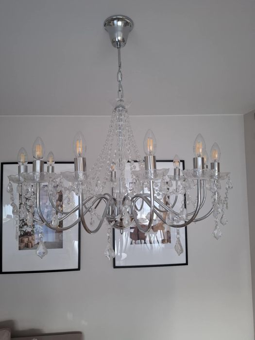 Żyrandol 8ramienny i 12ramienny