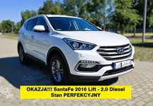 Hyundai Santa Fe OKAZJA !!! Hyundai Santafe 2.0 CRDI. 2016 Lift. St BDB.