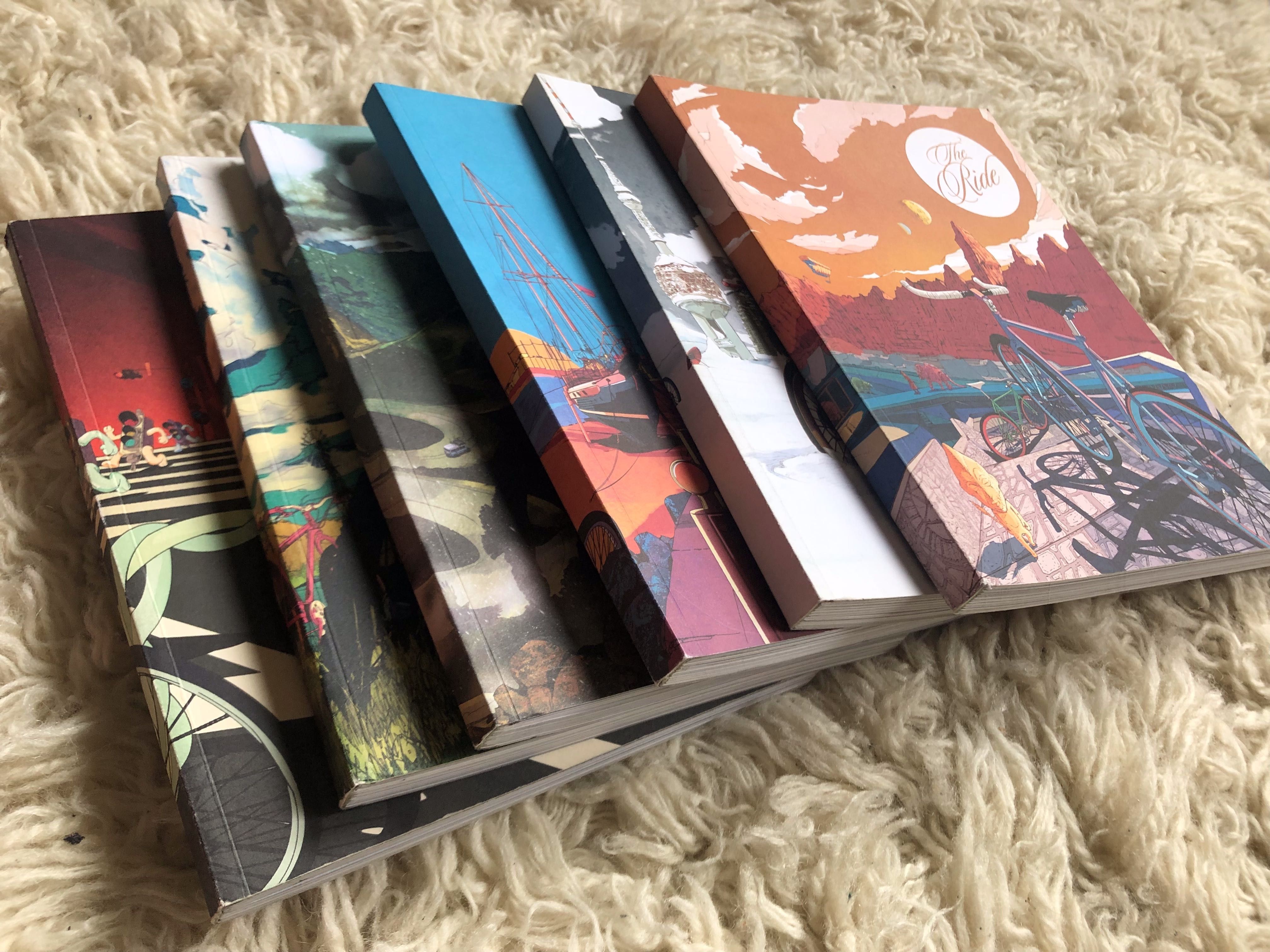 The Ride Journal magazine / six first numbers