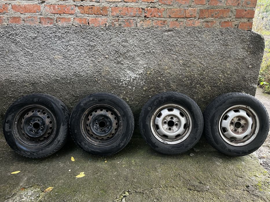 Колеса  800 грн/шт ( диски + резина зимня ) R13 4 100