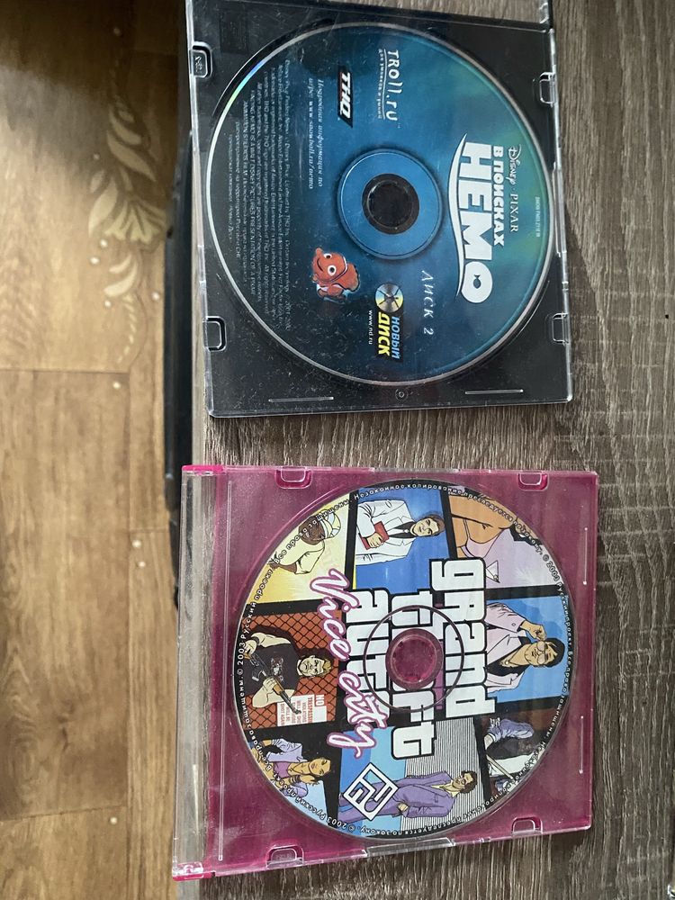 игровые CD диски на компьютер и playstation
