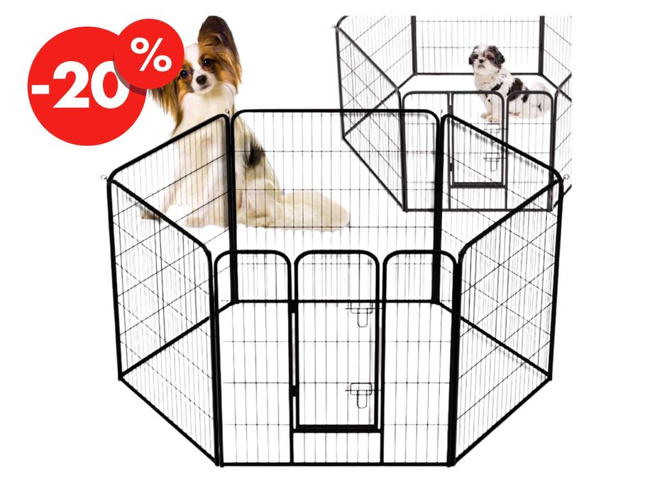 Wybieg Zagroda Kojec Klatka Legowisko Dla Psa Zwierząt 80cm - OKAZJA