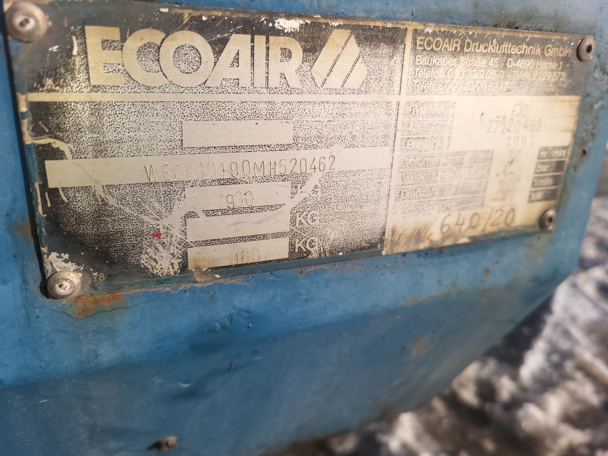 Kompresor budowlany ecoair