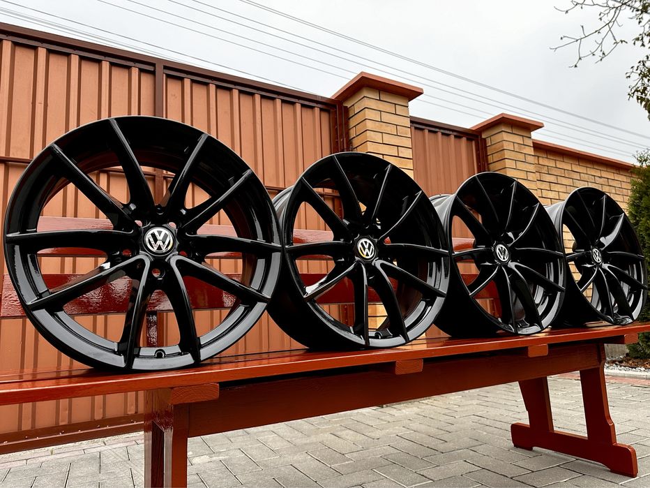 Диски R17 5.112 ET27 7.5J ауді фольксваген гольф пассат б6 б7 8 тигуан