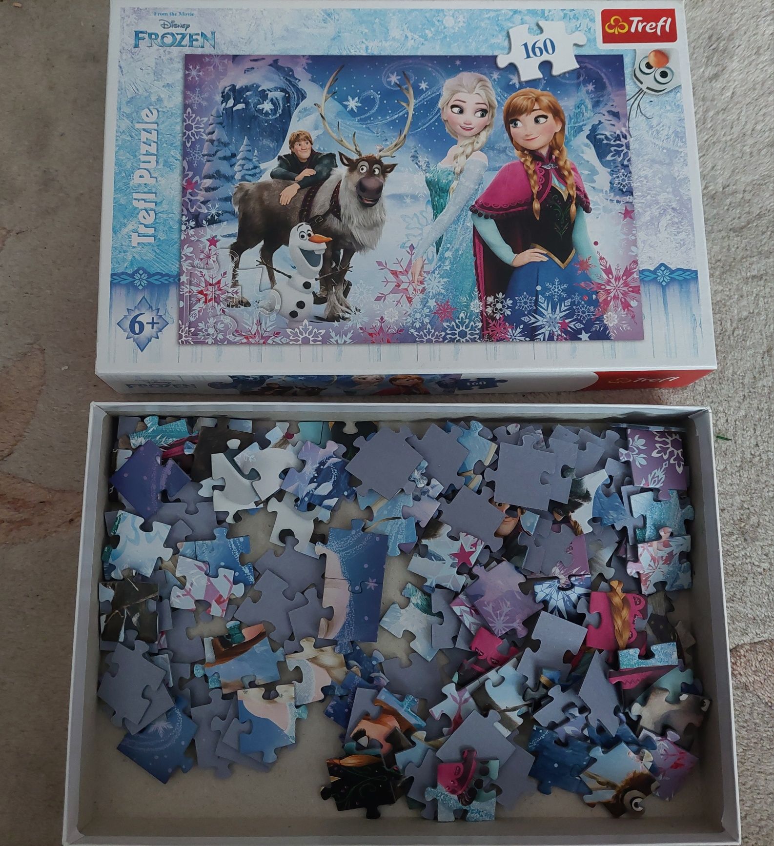 Puzzle Trefl FROZEN wiek 6+