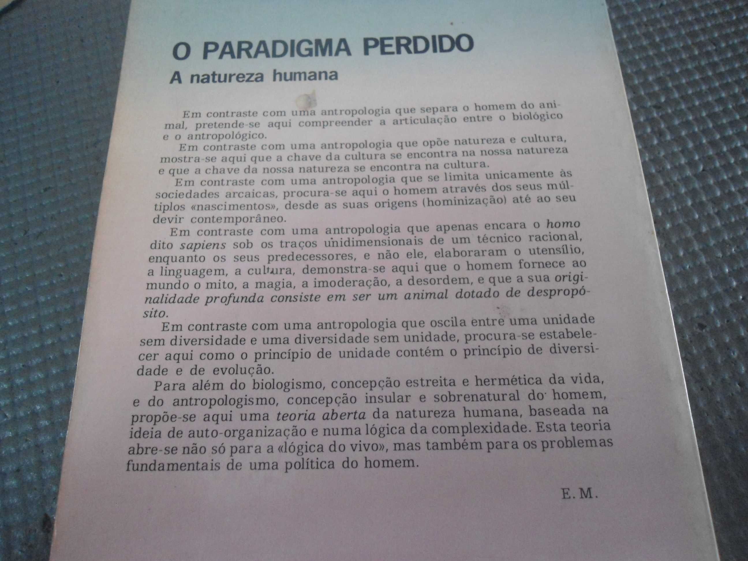 O Paradigma Perdido: A Natureza Humana por Edgar Morin