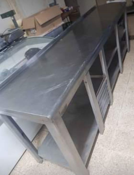 Bancada em Inox Grande