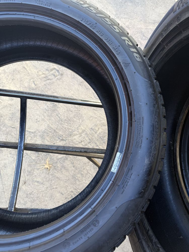 Шины Бу 215 55 R 18 Pirelli Sotozero 3 комплект зима