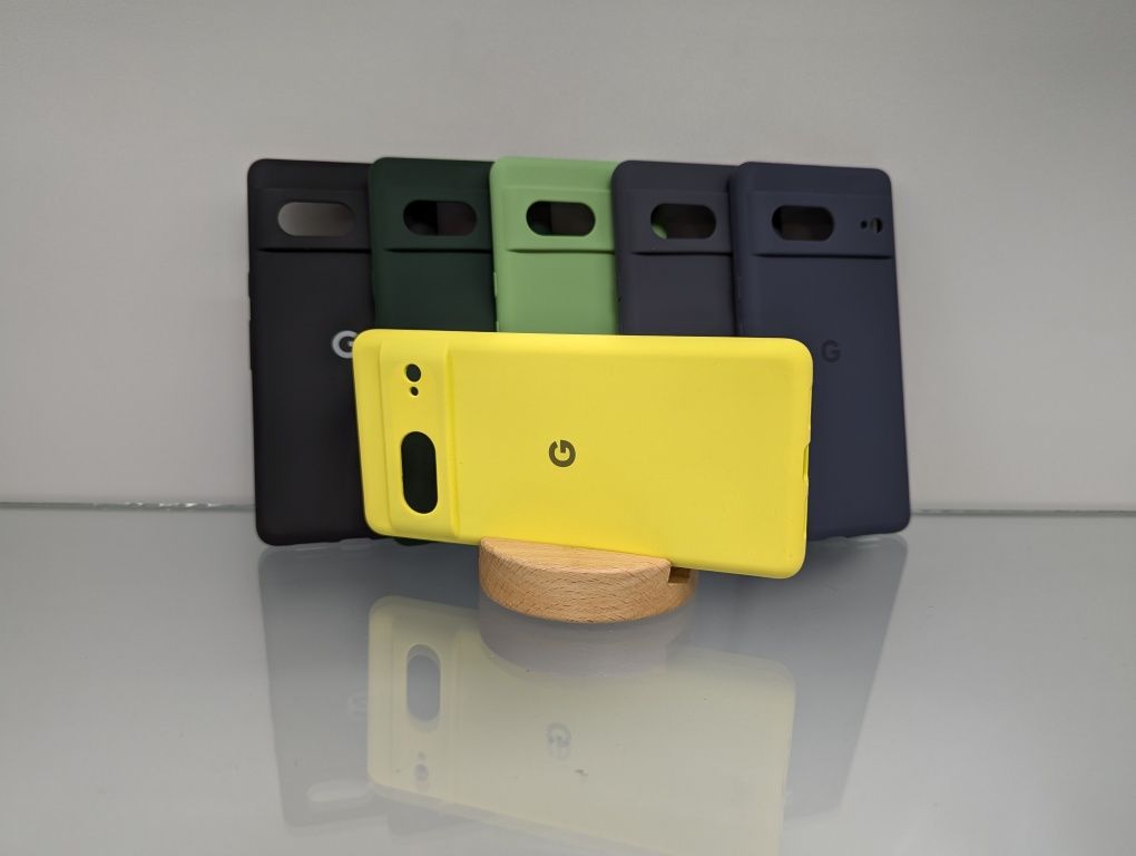 Google Pixel 7 Противоударный чехол з логотипом софт тач Чохол