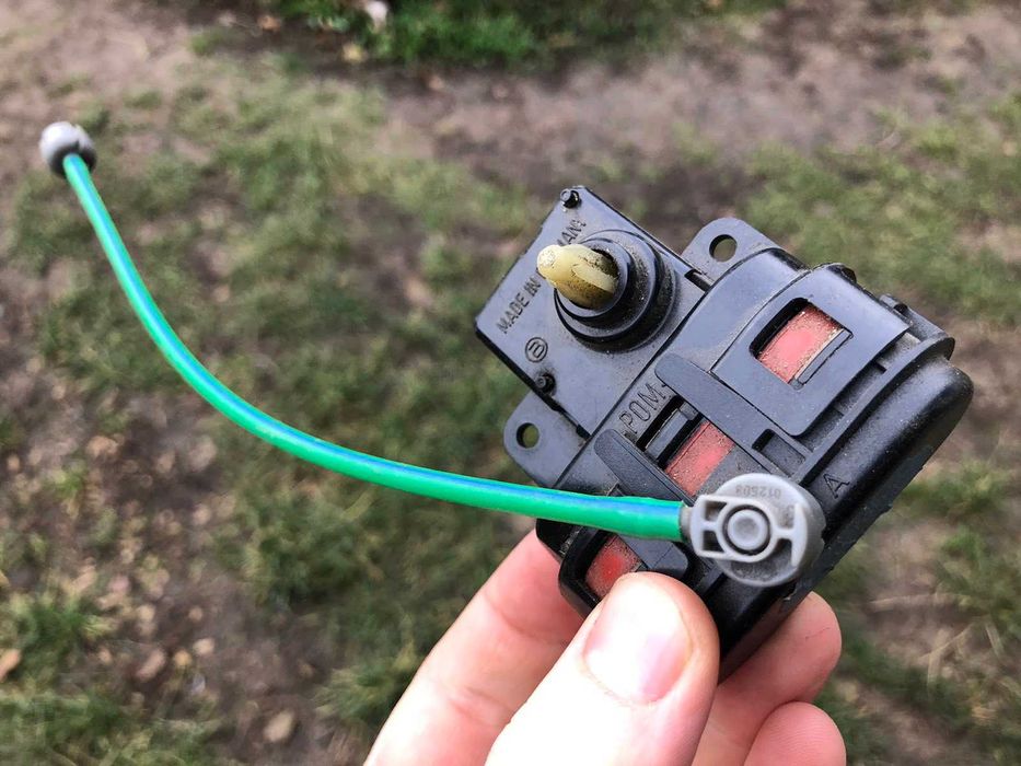 Привод заслонки пічки Mercedes-Benz w210 E-class моторчик сервопривід