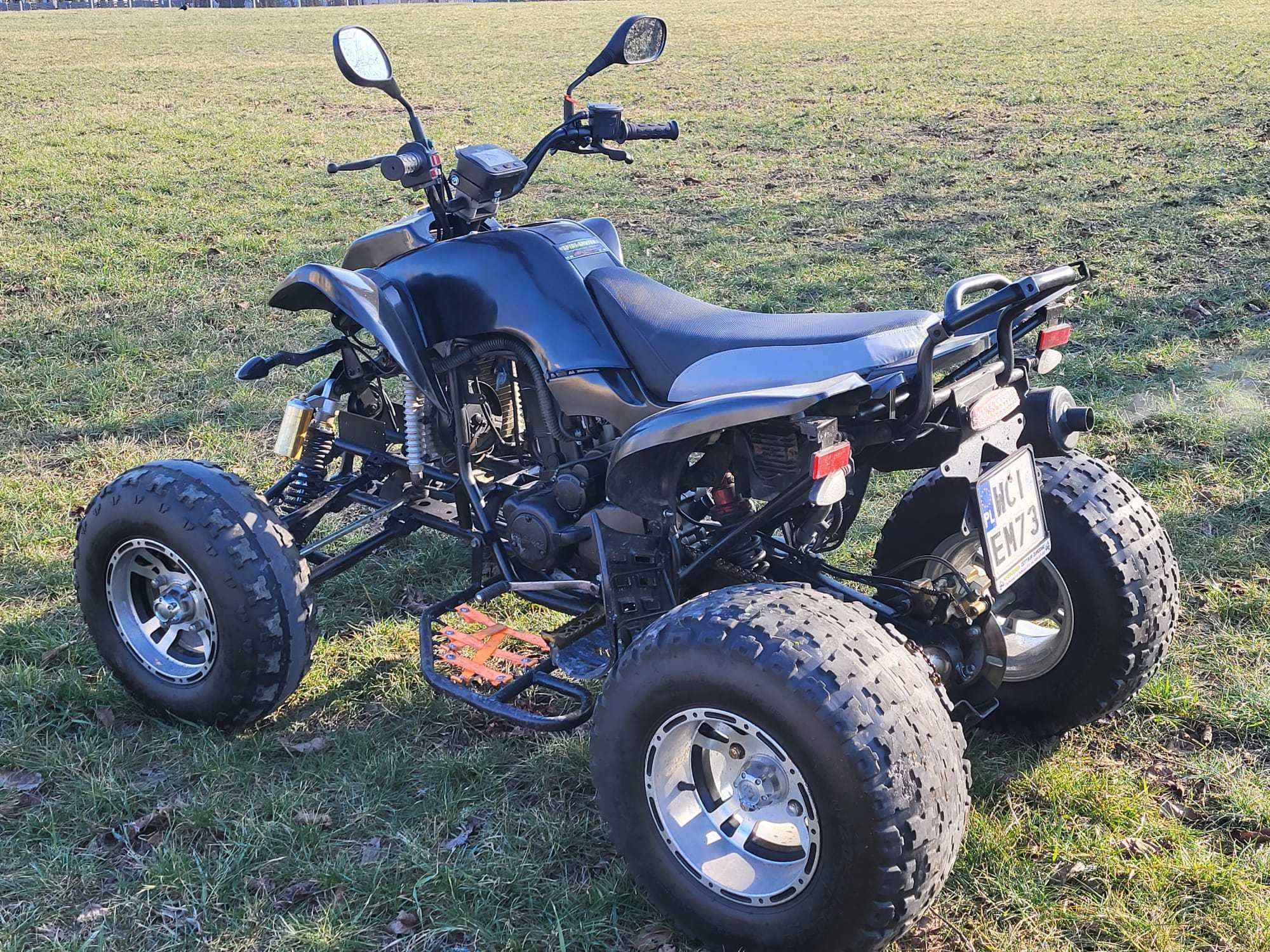 Quad Bashan One 250 , zarejestrowany