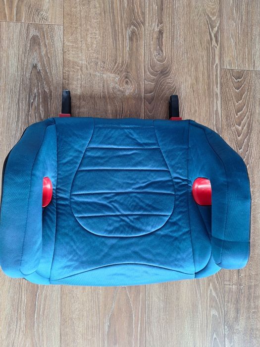 2x Poddupnik fotelik samochodowy PUMA 15-36kg turkusowy burgund isofix