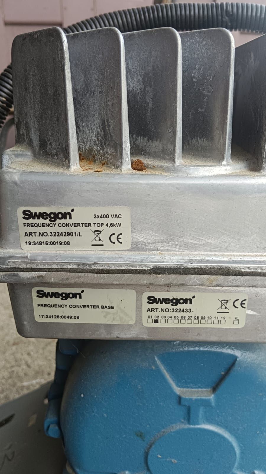 Sprzedam silnik elektryczny 4 kW z falownikiem