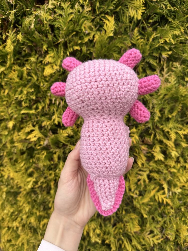 Axolotl na szydełku