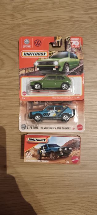 Matchbox VW Golf GTI MK1 & Country x4