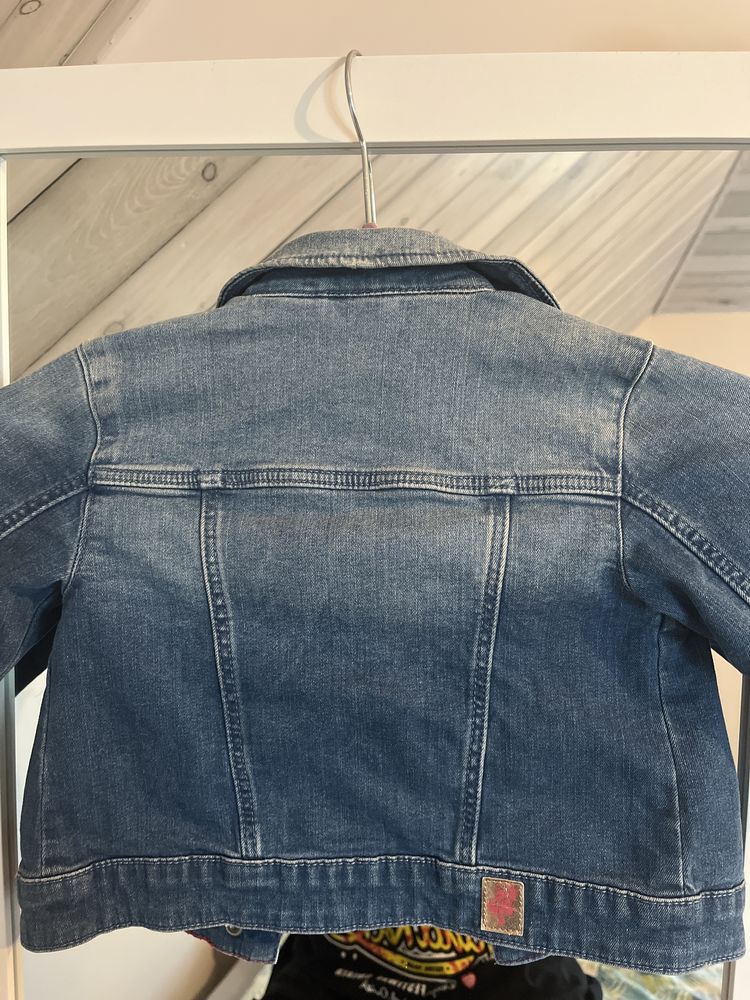 Kurtka jeansowa dziewczeca rozmiar 98 cm C&A