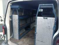 Zabudowa serwisowa, regały szafki,VW T5 /T6