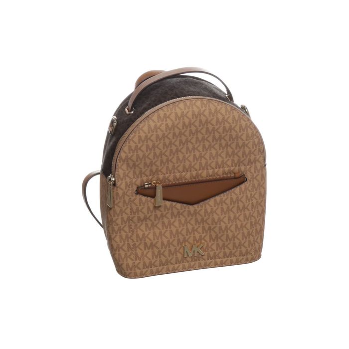 Michael Kors Jessa Small – Stylowy Plecak Brąz/Beż UNI