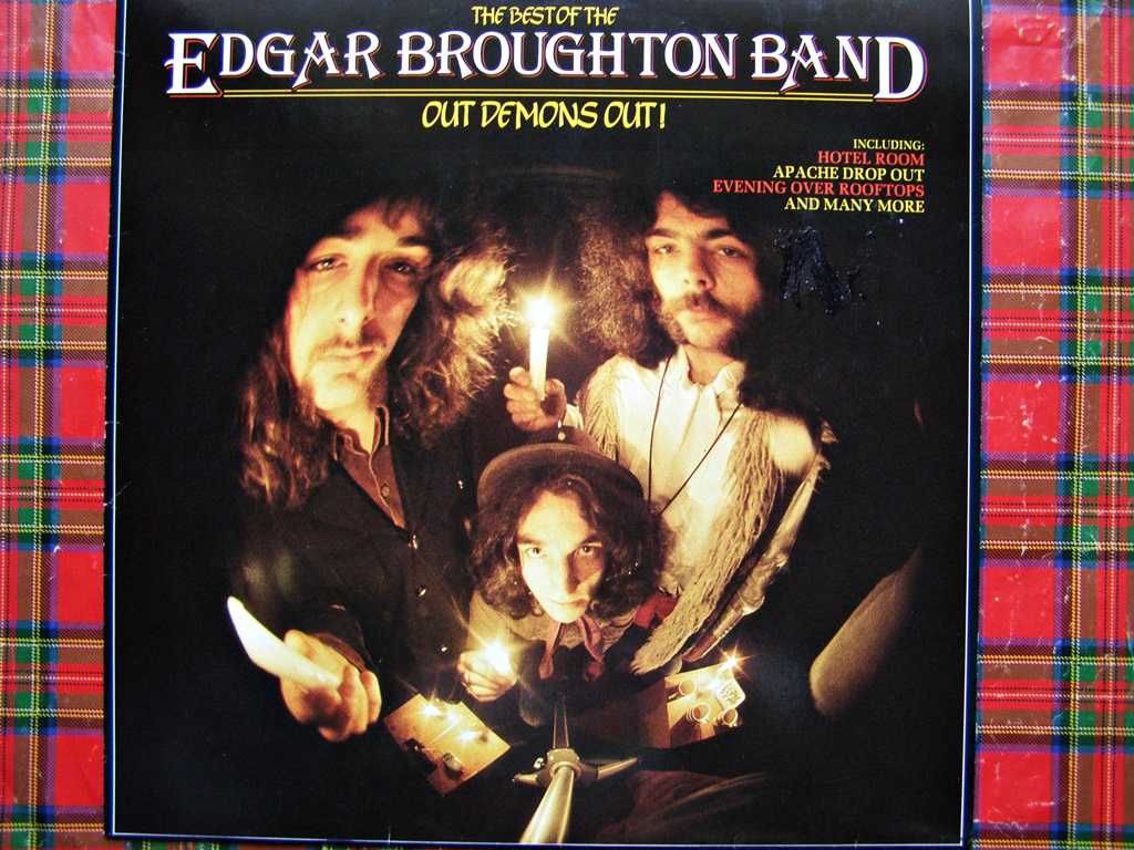 Edgar Broughton Band - Out Demons Out ! Vinyl 1986 EXC +