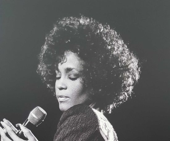 Whitney Houston plakat poster DUŻY
