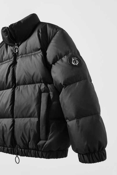 Zara натуральний теплий пуховик 6-7років, зріст 116-126см