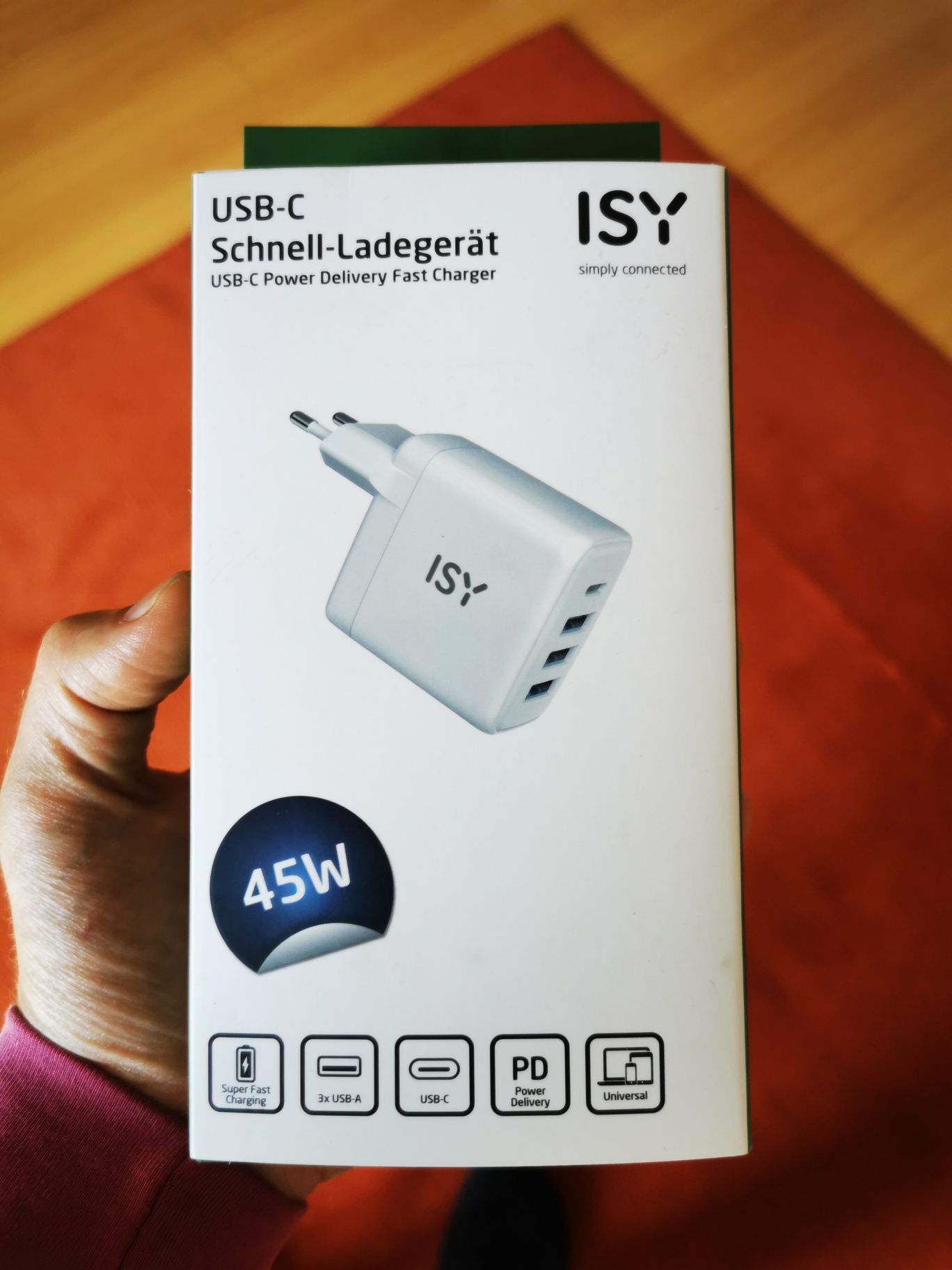 Adaptador Corrente ISY® 45W