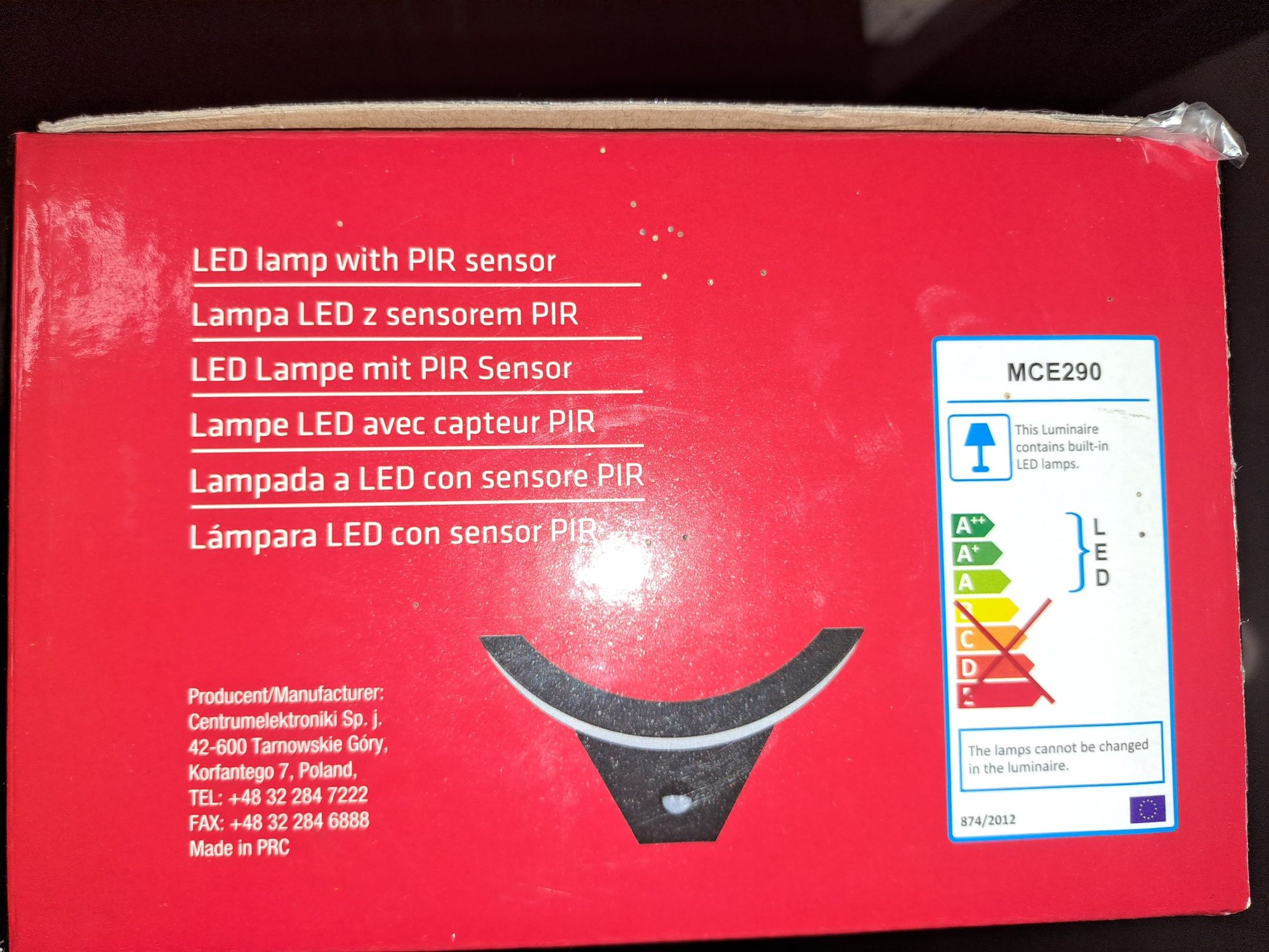 Lampa kinkiet ścienny dom garaż