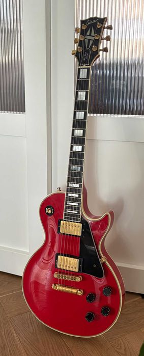 Gibson Les Paul Custom 1985 Ferrari Red - kolekcjonerski vintage