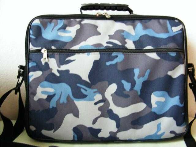 Marmurkowa torba na ramię do szkoły pracy, na laptop