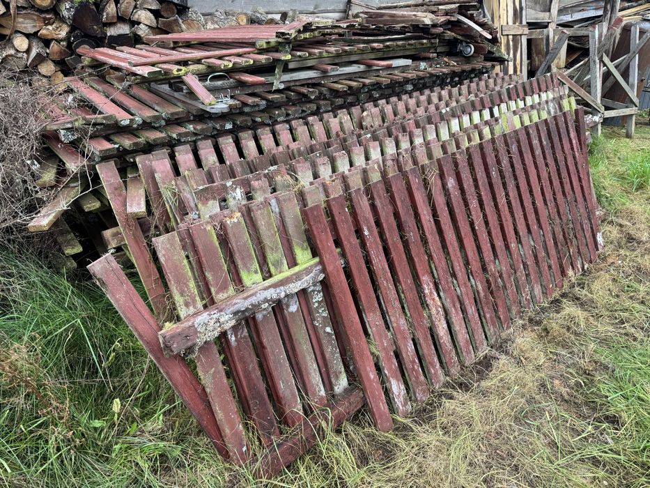 Przesła ogrodzeniowe drewniane sztachety drewno