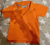 Bluzka chłopięca 86 Ergee t-shirt pomarańczowa