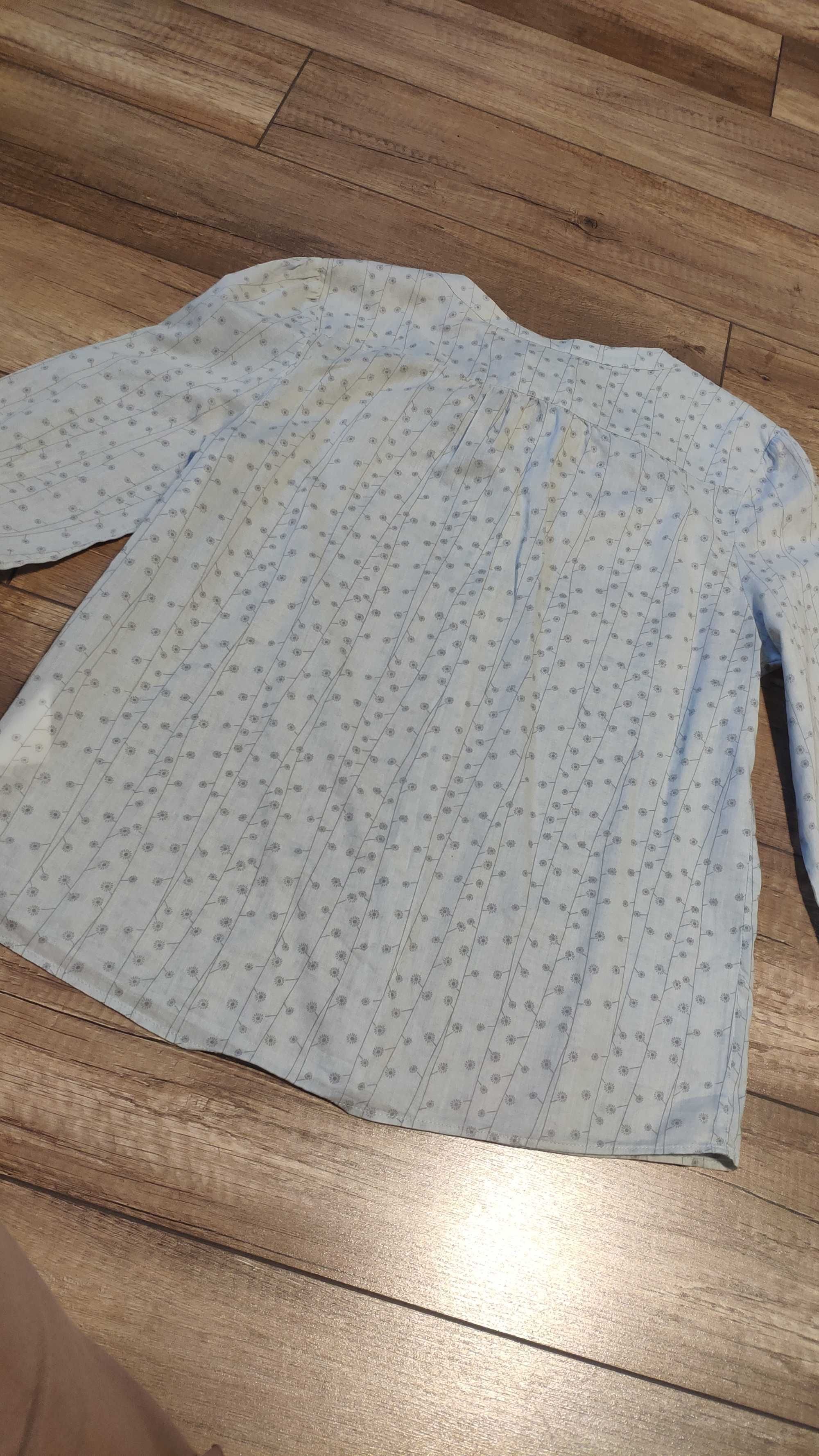 Koszula z wiązaniem OPUS bawełna zwiewna 36